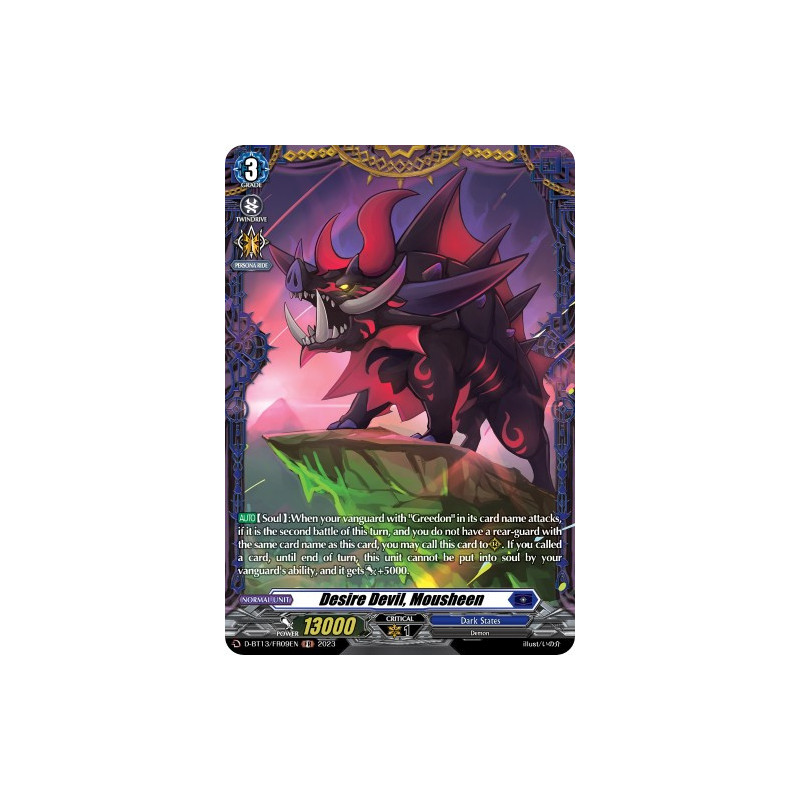 Vanguard_TCG_card_D-BT13_FR09ENEN_FR_Desire_Devil_Mousheen_Flight_of_Chakrabarthi
