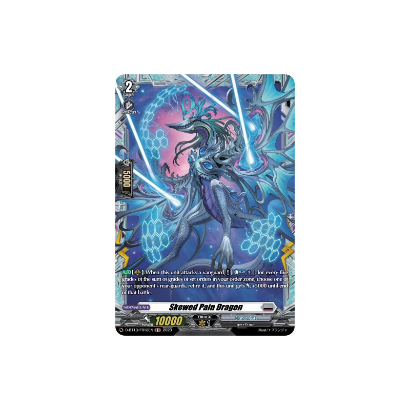 Vanguard_TCG_card_D-BT13_FR18ENEN_FR_Skewed_Pain_Dragon_Flight_of_Chakrabarthi