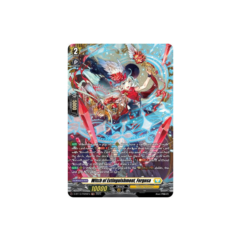 Vanguard_TCG_card_D-BT13_FR26ENEN_FR_Witch_of_Extinguishment_Fergosa_Flight_of_Chakrabarthi