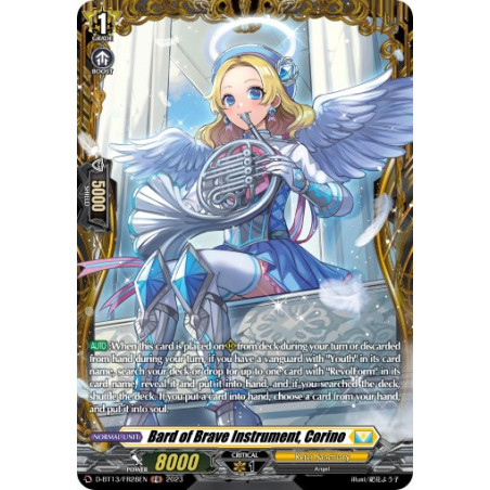 Vanguard_TCG_card_D-BT13_FR28ENEN_FR_Bard_of_Brave_Instrument_Corino_Flight_of_Chakrabarthi