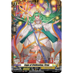 Vanguard_TCG_card_D-BT13_FR30ENEN_FR_Sage_of_Civilization_Firon_Flight_of_Chakrabarthi