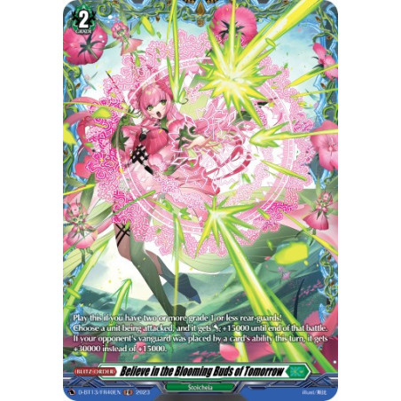 Vanguard_TCG_card_D-BT13_FR40ENEN_FR_Believe_in_the_Blooming_Buds_of_Tomorrow_Flight_of_Chakrabarthi