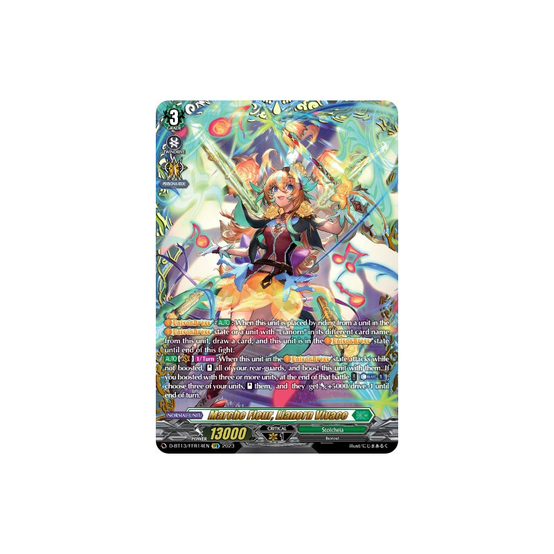 Vanguard_TCG_card_D-BT13_FRR14ENEN_FRR_Marche_Fleur_Lianorn_Vivace_Flight_of_Chakrabarthi