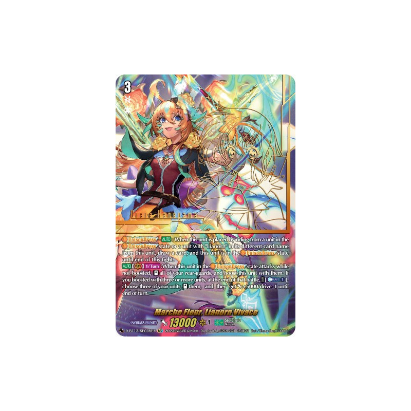Vanguard_TCG_card_D-BT13_SEC05ENEN_SEC_Marche_Fleur_Lianorn_Vivace_Flight_of_Chakrabarthi