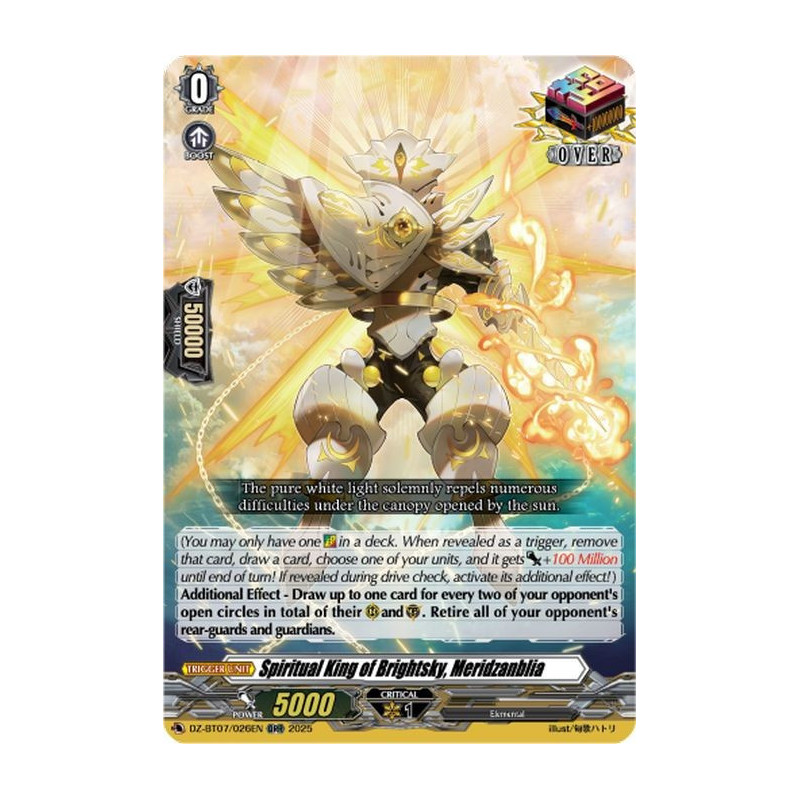 Vanguard_TCG_card_DZ-BT07_026EN_ORR_Spiritual_King_of_Brightsky_Meridzanblia_Moon_Fangs_Cerulean_Blaze
