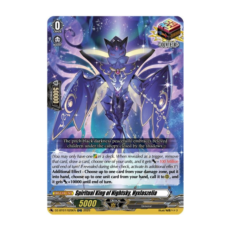 Vanguard_TCG_card_DZ-BT07_029EN_ORR_Spiritual_King_of_Nightsky_Nyxlaszelia_Moon_Fangs_Cerulean_Blaze
