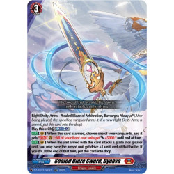 Vanguard_TCG_card_DZ-BT07_033EN_RR_Sealed_Blaze_Sword_Dyaava_Moon_Fangs_Cerulean_Blaze