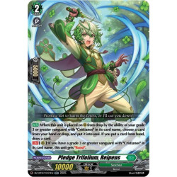 Vanguard_TCG_card_DZ-BT07_047EN_RR_Pledge_Trifolium_Reipens_Moon_Fangs_Cerulean_Blaze