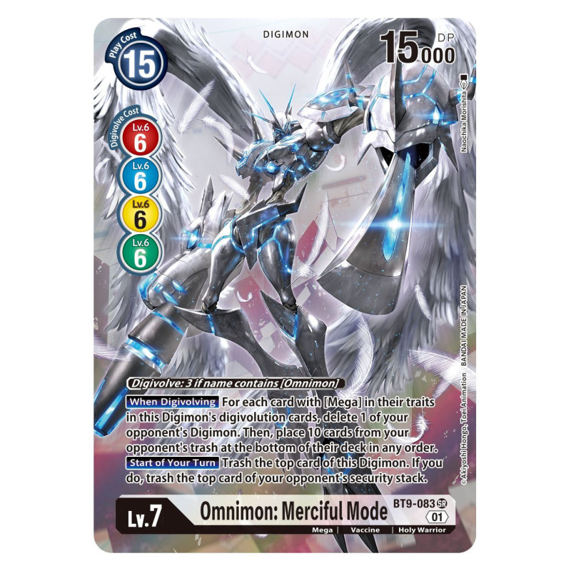 Digimon_TCG_BT9-083_AA_Omnimon_Merciful_Mode_Alternative_Art_X_Record_Card_Game
