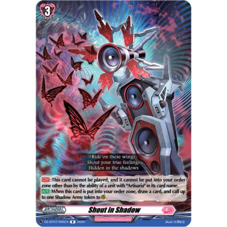 Vanguard_TCG_card_DZ-BT07_095EN_R_Shout_in_Shadow_Moon_Fangs_Cerulean_Blaze