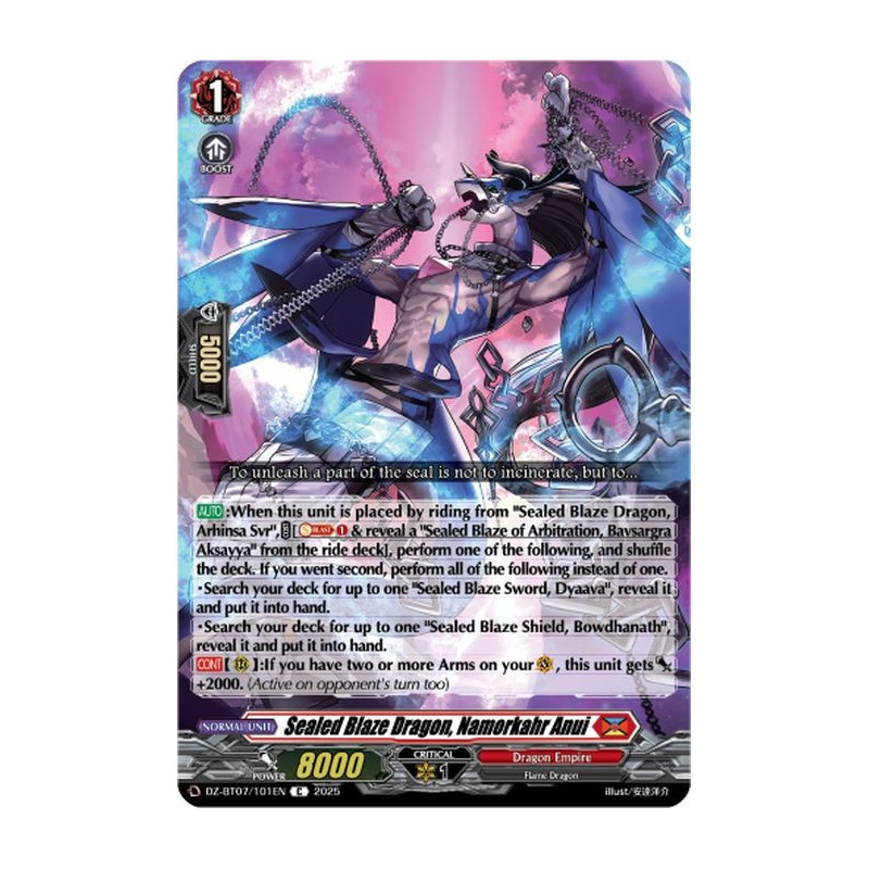 Vanguard_TCG_card_DZ-BT07_101EN_C_Sealed_Blaze_Dragon_Namorkahr_Anui_Moon_Fangs_Cerulean_Blaze