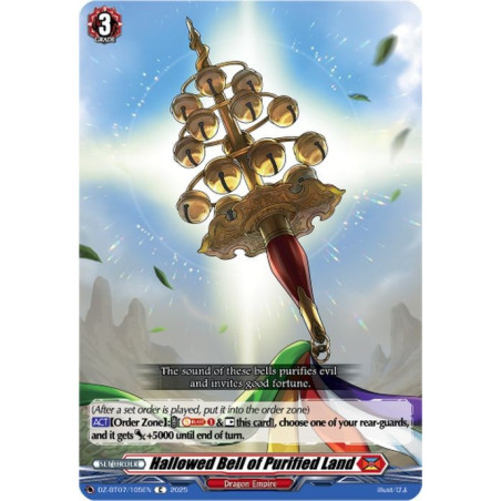 Vanguard_TCG_card_DZ-BT07_105EN_C_Hallowed_Bell_of_Purified_Land_Moon_Fangs_Cerulean_Blaze