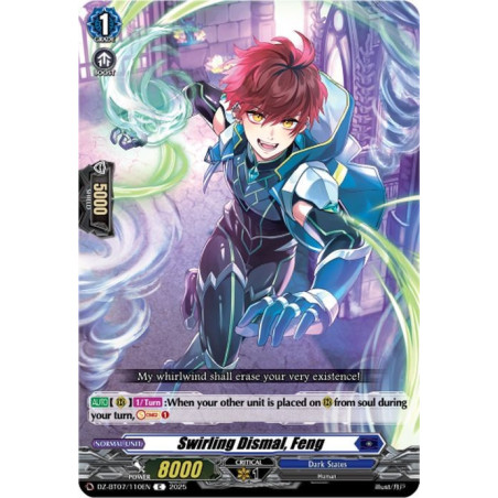 Vanguard_TCG_card_DZ-BT07_110EN_C_Swirling_Dismal_Feng_Moon_Fangs_Cerulean_Blaze