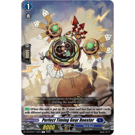 Vanguard_TCG_card_DZ-BT07_112EN_C_Perfect_Timing_Gear_Rooster_Moon_Fangs_Cerulean_Blaze