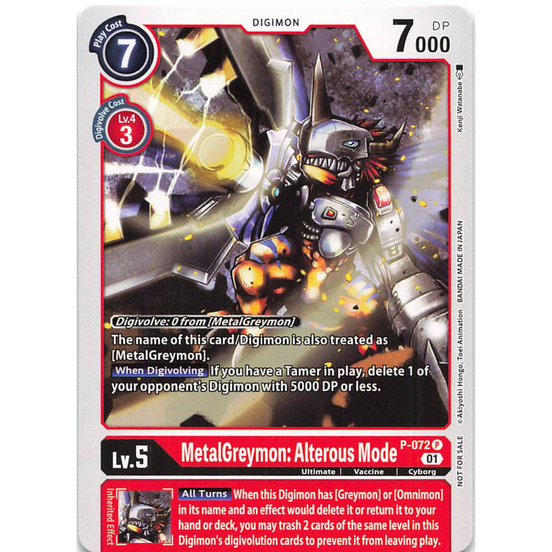 Digimon_TCG_BT9_P-072_MetalGreymon _Alterous_ModePromo_X_Record_Card_Game