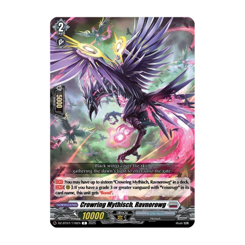 Vanguard_TCG_card_DZ-BT07_116EN_C_Crowring_Mythisch_Ravnorowg_Moon_Fangs_Cerulean_Blaze