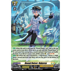 Vanguard_TCG_card_DZ-BT07_127EN_C_Hound_Raiser_Hakuren_Moon_Fangs_Cerulean_Blaze