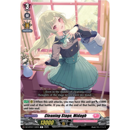 Vanguard_TCG_card_DZ-BT07_142EN_C_Cleaning_Stage_Midagh_Moon_Fangs_Cerulean_Blaze