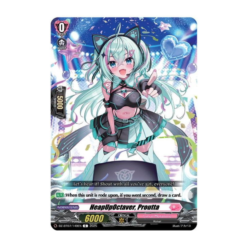 Vanguard_TCG_card_DZ-BT07_149EN_C_HeapUpOctaver_Proutta_Moon_Fangs_Cerulean_Blaze