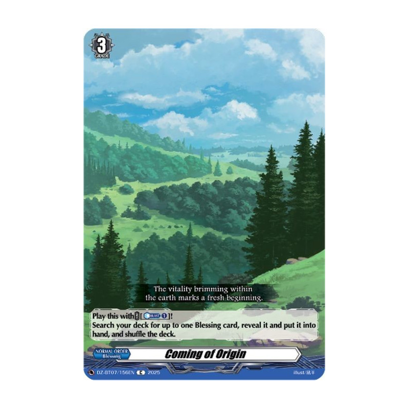 Vanguard_TCG_card_DZ-BT07_156EN_C_Coming_of_Origin_Moon_Fangs_Cerulean_Blaze