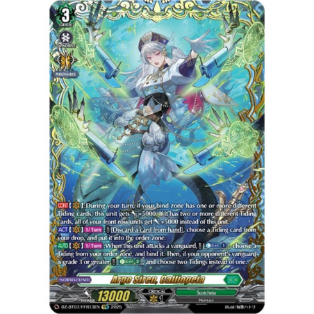 Vanguard_TCG_card_DZ-BT07_FFR13EN_FFR_Argo_Siren_Calliopeia_Moon_Fangs_Cerulean_Blaze