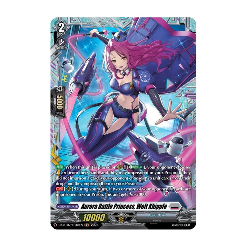 Vanguard_TCG_card_DZ-BT07_FR18EN_FR_Aurora_Battle_Princess_Welt_Khipple_Moon_Fangs_Cerulean_Blaze