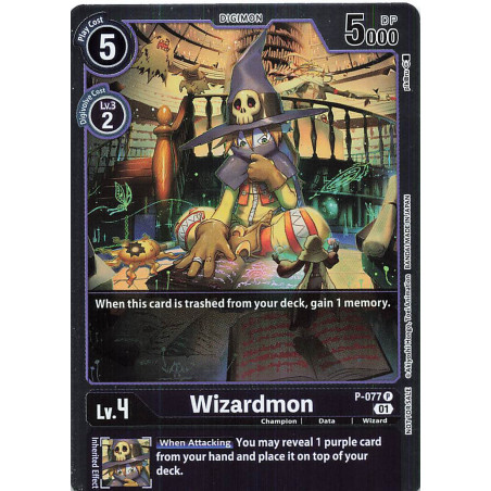 Digimon_TCG_BT9_P-077_F_WizardmonPromo_Foil_X_Record_Card_Game