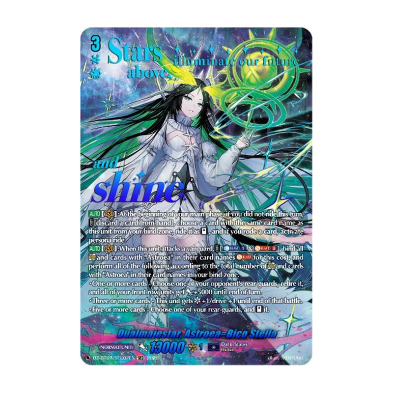 Vanguard_TCG_card_DZ-BT07_SEC02EN_SEC_Dualmajestar_AstroeaBico_Stella_Moon_Fangs_Cerulean_Blaze