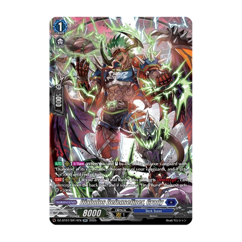 Vanguard_TCG_card_DZ-BT07_SR14EN_SR_Diabolos_Defenseliner_Grady_Moon_Fangs_Cerulean_Blaze