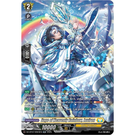 Vanguard_TCG_card_DZ-BT07_SR23EN_SR_Sage_of_Heavenly_Rainbow_Luviron_Moon_Fangs_Cerulean_Blaze