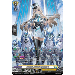 Vanguard_TCG_card_DZ-BT07_SR27EN_SR_Hound_Raiser_Mishiro_Moon_Fangs_Cerulean_Blaze