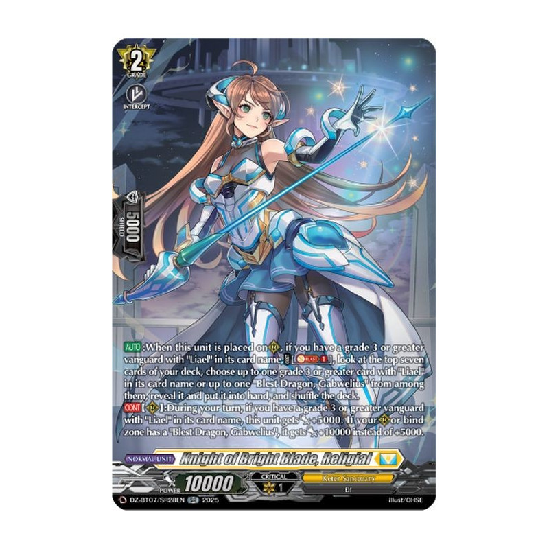 Vanguard_TCG_card_DZ-BT07_SR28EN_SR_Knight_of_Bright_Blade_Religial_Moon_Fangs_Cerulean_Blaze
