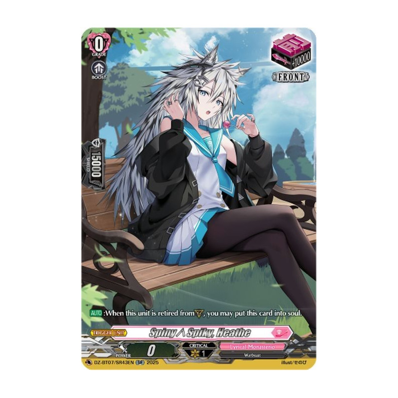 Vanguard_TCG_card_DZ-BT07_SR43EN_SR_Spiny?Spiky_Heathe_Moon_Fangs_Cerulean_Blaze