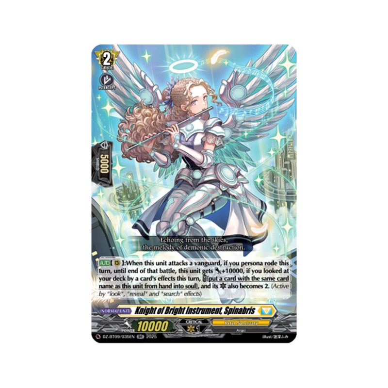 Vanguard_TCG_card_DZ-BT09_035EN_RR_Knight_of_Bright_Instrument_Spinabris_Super_Brave_Detonation