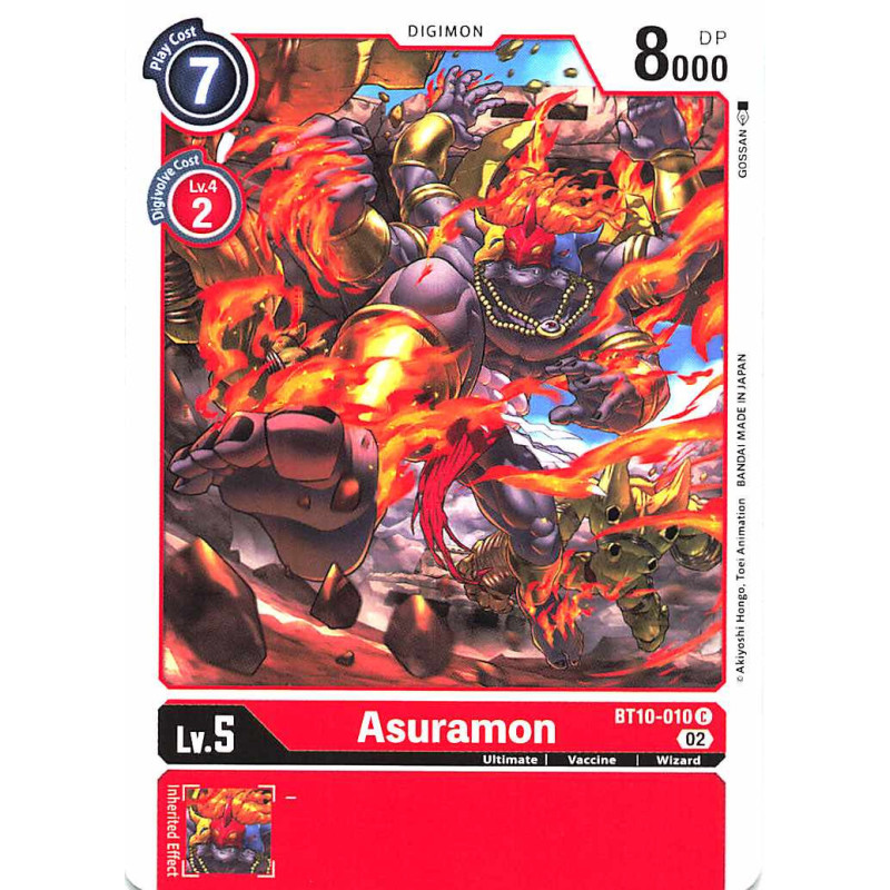 Digimon_TCG_BT10-010_Asuramon_Common_Xros_Encounter_Card_Game