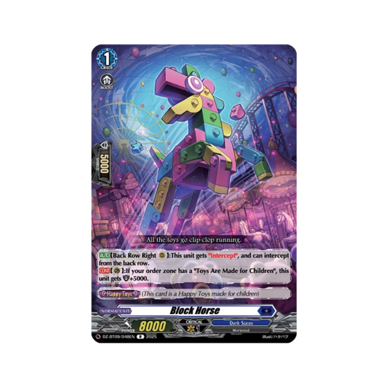 Vanguard_TCG_card_DZ-BT09_048EN_R_Block_Horse_Super_Brave_Detonation