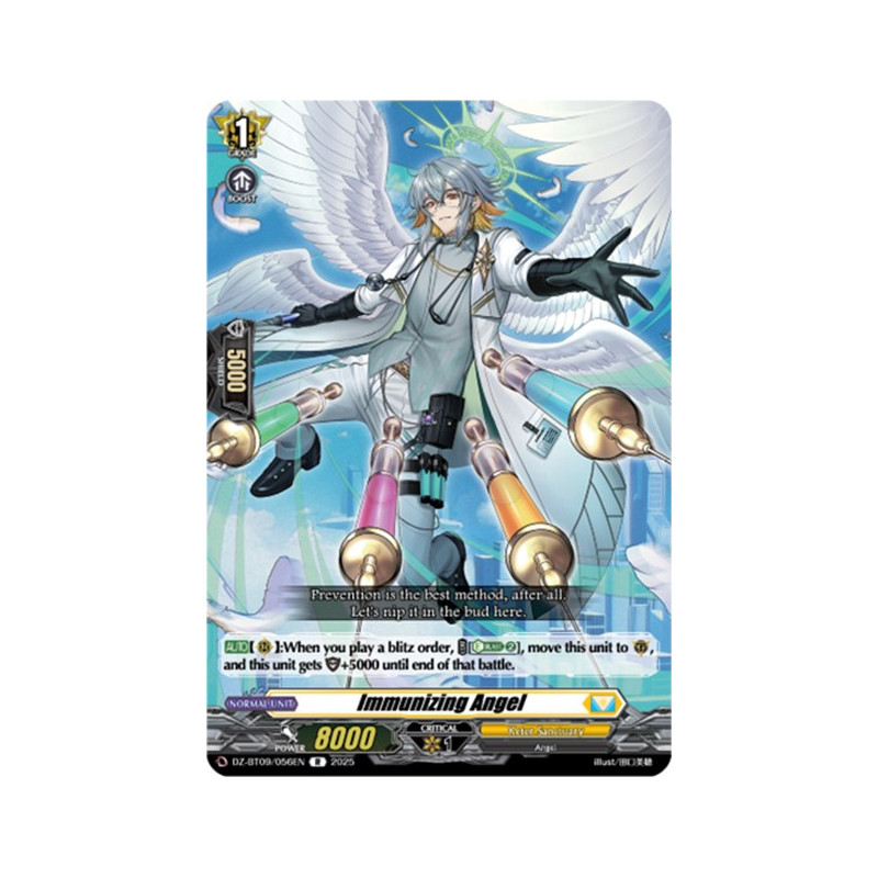 Vanguard_TCG_card_DZ-BT09_056EN_R_Immunizing_Angel_Super_Brave_Detonation