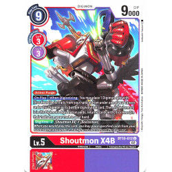 Digimon_TCG_BT10-012_Shoutmon_X4B_Uncommon_Xros_Encounter_Card_Game