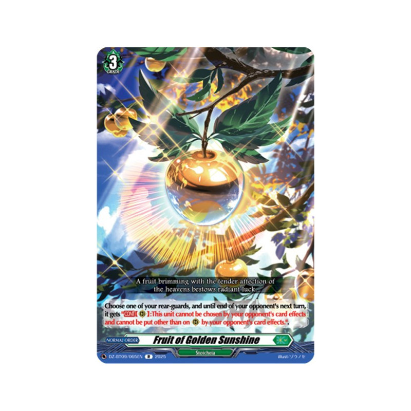 Vanguard_TCG_card_DZ-BT09_065EN_C_Fruit_of_Golden_Sunshine_Super_Brave_Detonation
