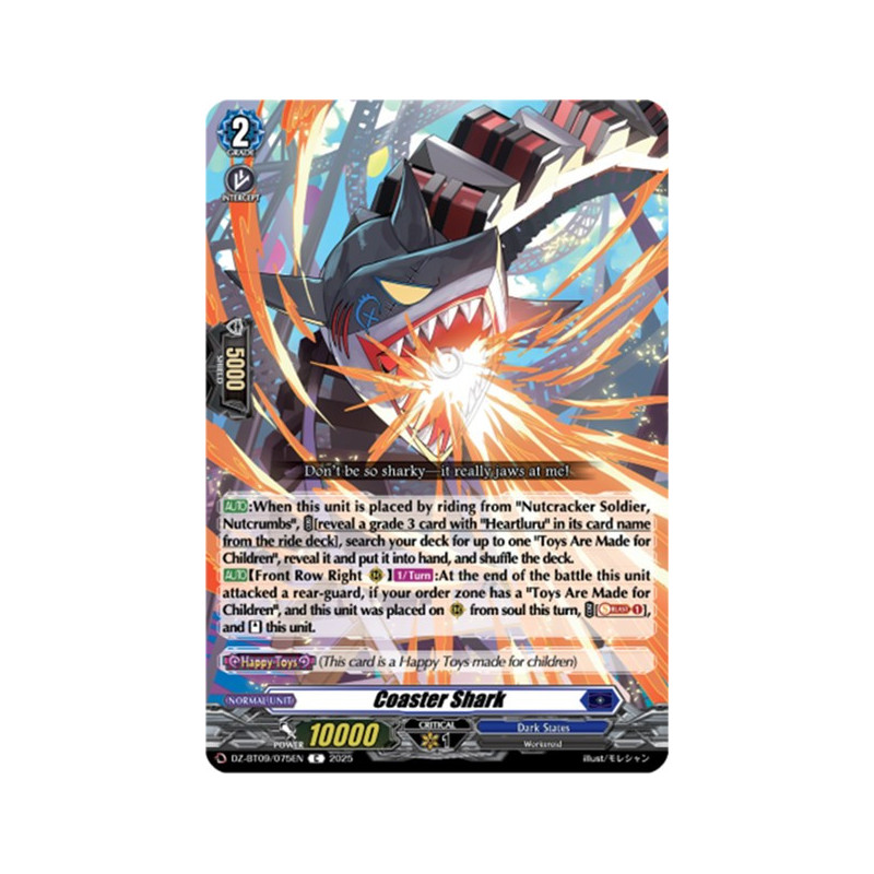 Vanguard_TCG_card_DZ-BT09_075EN_C_Coaster_Shark_Super_Brave_Detonation