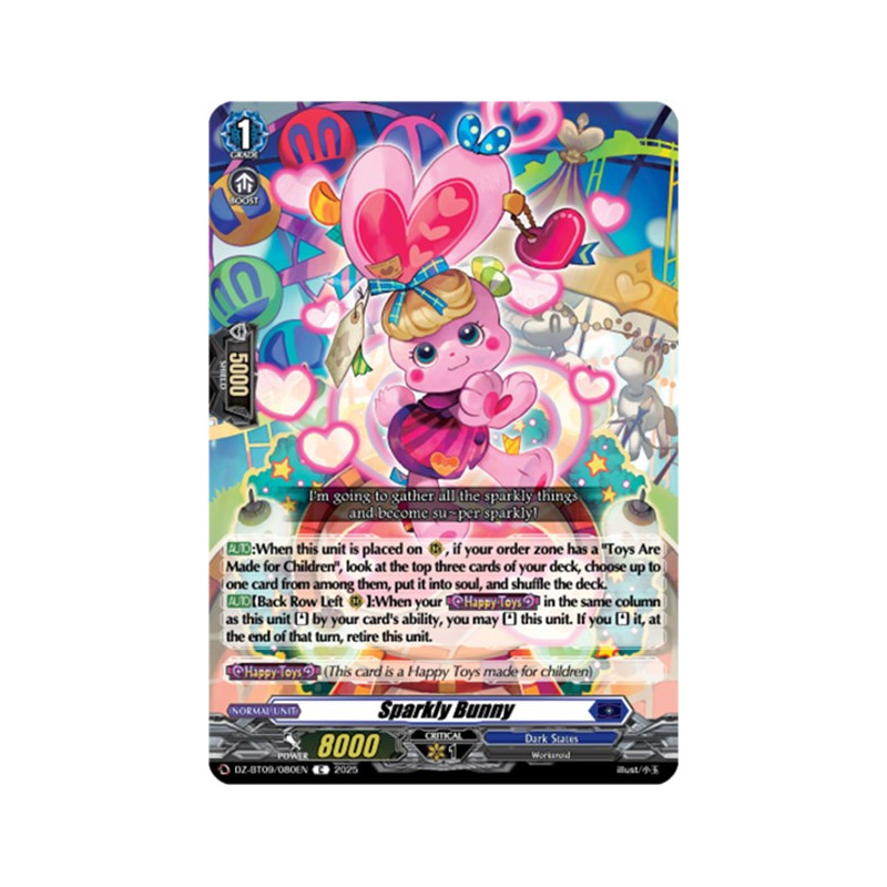 Vanguard_TCG_card_DZ-BT09_080EN_C_Sparkly_Bunny_Super_Brave_Detonation