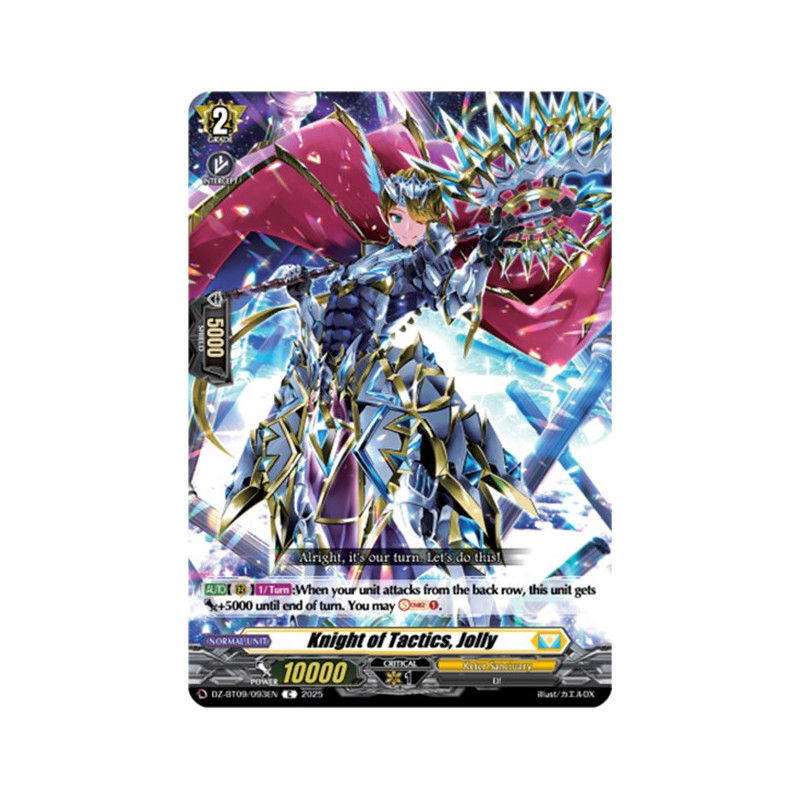 Vanguard_TCG_card_DZ-BT09_093EN_C_Knight_of_Tactics_Jolly_Super_Brave_Detonation