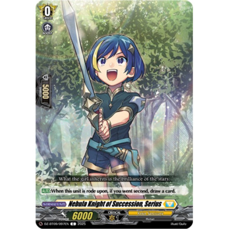 Vanguard_TCG_card_DZ-BT09_097EN_C_Nebula_Knight_of_Succession_Serius_Super_Brave_Detonation