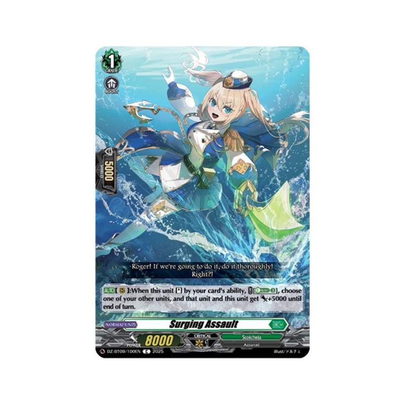 Vanguard_TCG_card_DZ-BT09_100EN_C_Surging_Assault_Super_Brave_Detonation