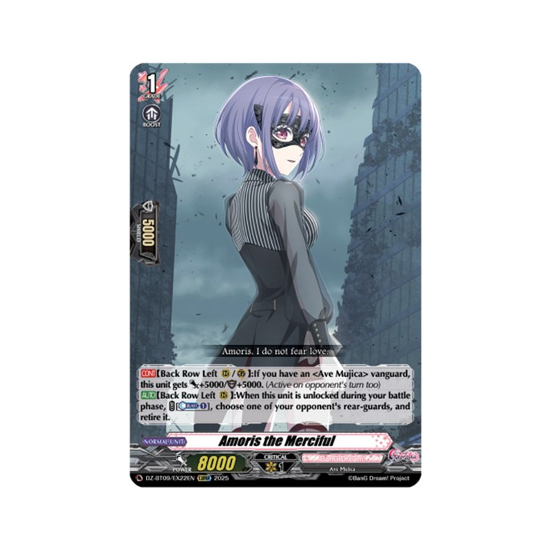 Vanguard_TCG_card_DZ-BT09_EX22EN_EXRRR_Amoris_the_Merciful_Super_Brave_Detonation