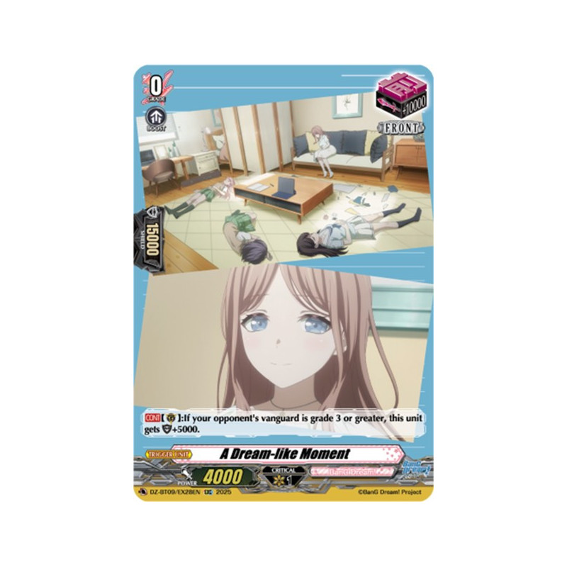 Vanguard_TCG_card_DZ-BT09_EX28EN_EXC_A_Dream-like_Moment_Super_Brave_Detonation