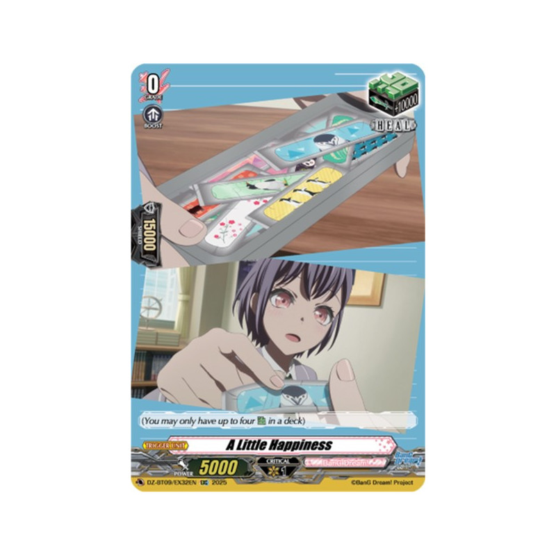 Vanguard_TCG_card_DZ-BT09_EX32EN_EXC_A_Little_Happiness_Super_Brave_Detonation