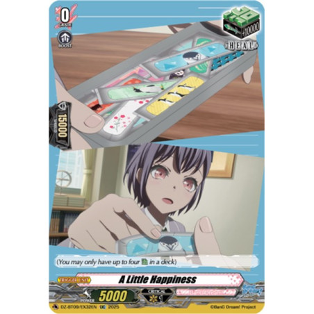 Vanguard_TCG_card_DZ-BT09_EX32EN_EXC_A_Little_Happiness_Super_Brave_Detonation