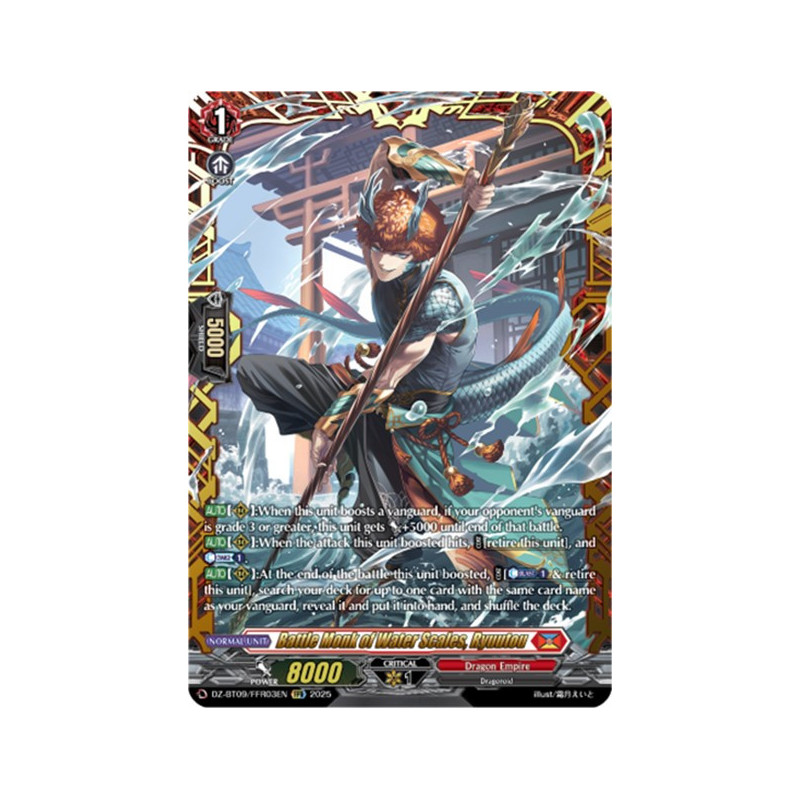 Vanguard_TCG_card_DZ-BT09_FFR03EN_FFR_Battle_Monk_of_Water_Scales_Ryuutou_Super_Brave_Detonation