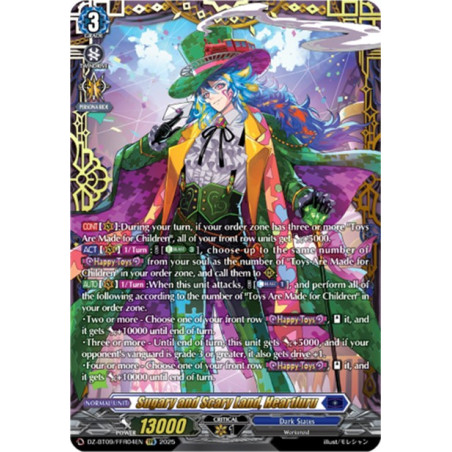 Vanguard_TCG_card_DZ-BT09_FFR04EN_FFR_Sugary_and_Scary_Land_Heartluru_Super_Brave_Detonation